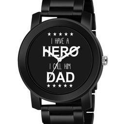 SWADESI STUFF Men Dial & Bracelet Style Straps Analogue Watch METAL BLACK 3B-image-78
