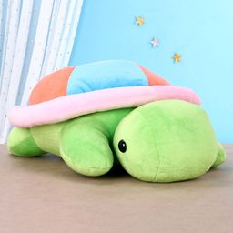 Babyhug Turtle Soft Toy Green - Height 40 cm-5