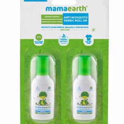 Mamaearth Anti Mosquito Fabric Roll On Pack of 2 - 8 ml Each-0