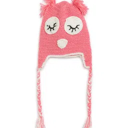 MayRa Knits Hand Knitted Crochet Cap - Pink-picture-19