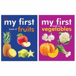My First Board Book of Fruits & Vegetables Pack of 2 - English-6