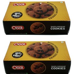 Qoot Choco Chip Cookies Pack of 2 - 200 gm Each-picture-11