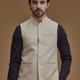 Neumen Self Designed Nehru Jackets-picture-1