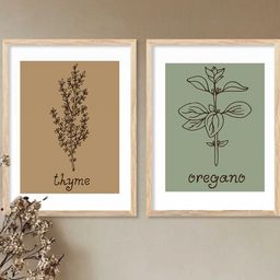 WALLLANE Brown Wood Wall Art-picture-38