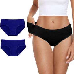 Diving Deep Women Pack of 3 Cotton Assorted Hipster Briefs-image-91