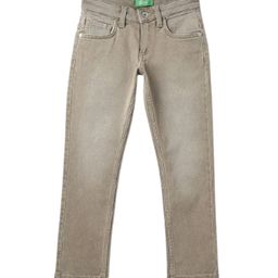 United Colors of Benetton Boys Slim Fit Light Fade Cotton Jeans-picture-42