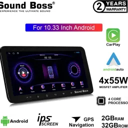 Androidify 3rd Generation 10.33 Inch Android (2GB/32GB) Car-Play Car Stereo-10