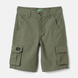 United Colors of Benetton Boys Cargo Shorts-image-76