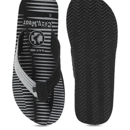 Cozy Wear Men Brown Flip Flops-picture-5