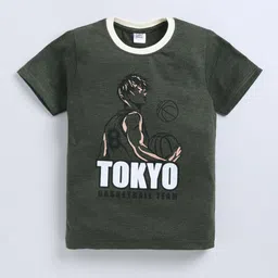Here&Now X Game Begins Boys Printed T-shirt-image-95