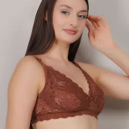 mod & shy Medium Coverage Non Padded Plunge Bra image 3