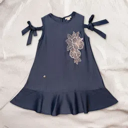Purple United Kids Girls Dress-image-5