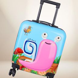 Polo Class Kids Printed Hard Sided Trolley Bag-image-8