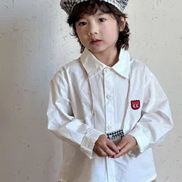 LULU & SKY Girls Opaque Casual Shirt-image-36
