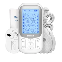 MEDITIVE 24 Modes Rechargeable Electric Tens Massager For Pain Relief-image-41