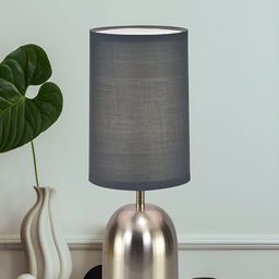 Magik Steel Metal Contemporary Cylindrical Shaped Table Lamp with Bulb-picture-44