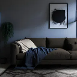 Sapana Carpet-Mats Grey Abstract Shaggy Polyester Carpet-picture-6