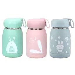 WELOUR Green & Pink 3 Pieces Typography Printed Glass Water Bottle 350 ml-19