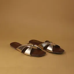Ozuri Women Textured Flats-33