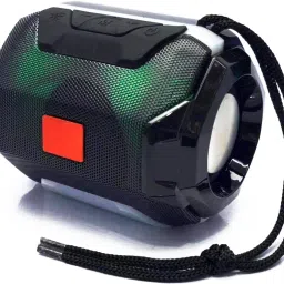 Deeshora Portable HiFi Stereo System Outdoor indoor Speakers with LED Light Sub woofer 5 W Bluetooth Speaker-image-1