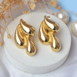 DressBerry Teardrop Shaped Studs Earrings-35