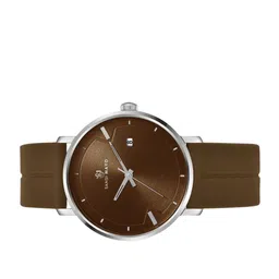 SANSIMAYO Men Date Aperture Analogue Watch SM-WM-170-BROWN image 3