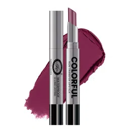 Fashion Colour Colorful Long Lasting & Non-Transfer Lipstick - 2.6g - Violet Jam 312-15