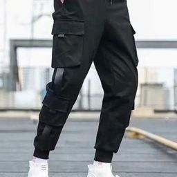 KPOP Men Urban Slim Slim Fit Trousers-picture-24