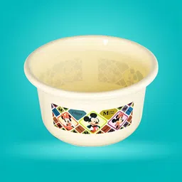 Aura Cream-Coloured Printed Bath Accessories Set image 4