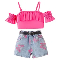 StyleCast x Revolte Girls Top with Shorts-image-30