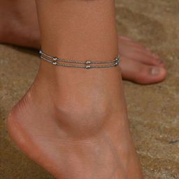 VAMA Silver-Plated Anklet-image-10