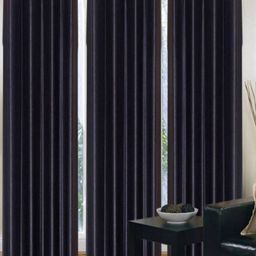 BELLA TRUE Black 3 Piece Door Curtains-image-45