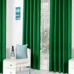 BELLA TRUE Green 4 Pieces Black Out Window Curtains-image-96