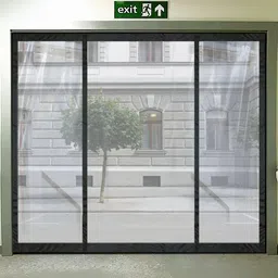 Stylista Transparent Insulated Magnetic Door Curtain - 94 x 86 inch - PVC thickness 0.2mm-image-63