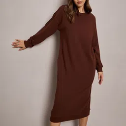 SASSAFRAS BASICS Women Midi Dress-picture-42