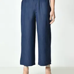 BAESD Women Straight Slip-On Palazzos-image-23