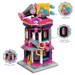 QMAN New Pretty Look Building Blocks Multicolor - 358 Pieces image 4