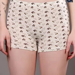 Moda Rapido Pack Of 2 Printed High-Rise Boy Shorts Briefs MR-1033 Navy Off White-picture-18