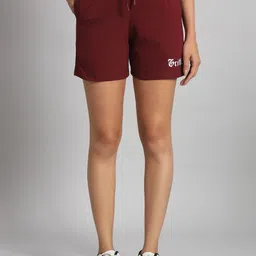 GRIFFEL Women High-Rise Sports Shorts-image-41