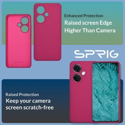 SPRIG Solid Printed OnePlus Nord CE 3 5G Back Case Mobile Accessories image 5