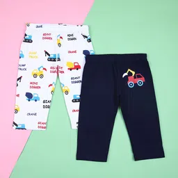 V-Mart Kids Pack Of 2 Printed Cotton Lounge Pant-image-63