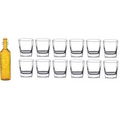 SOMIL Yellow Glass Airtight Can Bottle-image-12