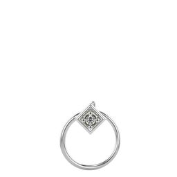 VALANOVA Women 18 Kt Gold Certified Lab Grown Diamond Nosepin 0.22 gm-image-94