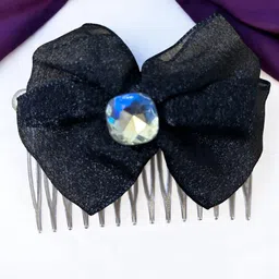 Jolly Faces Women Embellished Comb Pin-image-31