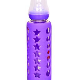 The Little Lookers Feeding Bottle Silicone Warmer Cover Blue Purple Pack of 2 - Fits 180 ml, 200 ml & 240 ml image 5