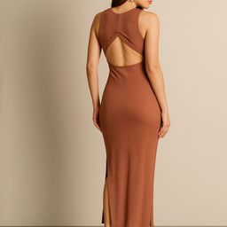 SASSAFRAS Bodycon Midi Dress-picture-19