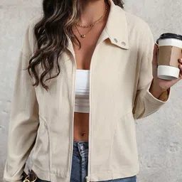 StyleCast Women Spread Collar Tailored Jacket-picture-13