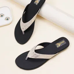 TWINSSHOE Women Open Toe T-Strap Flats-image-5