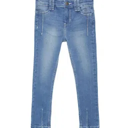 UNDER FOURTEEN ONLY Girls Regular Fit Mid-Rise Heavy Fade Jeans-image-70