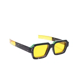 Eyejack Unisex Square Sunglasses with UV Protected Lens 2434CL891-14